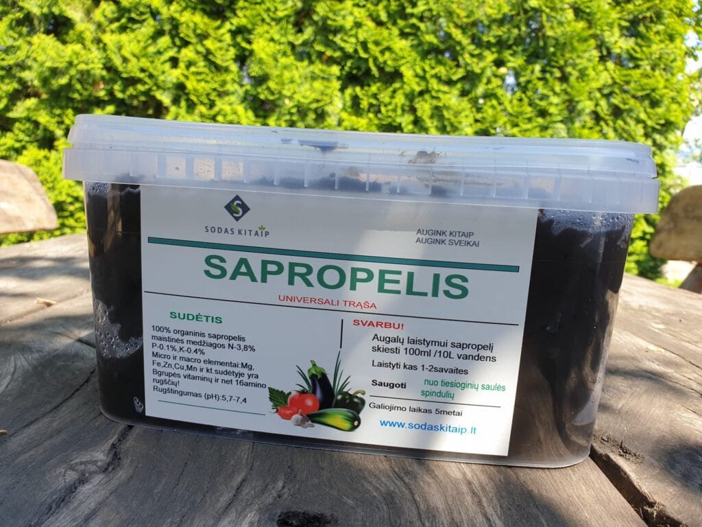 SAPROPELIS-Ekologiškos,universalios trąšos 3ltr.