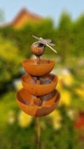 Paukštelių girdyklėlė -TRYS su Laumžirgiu