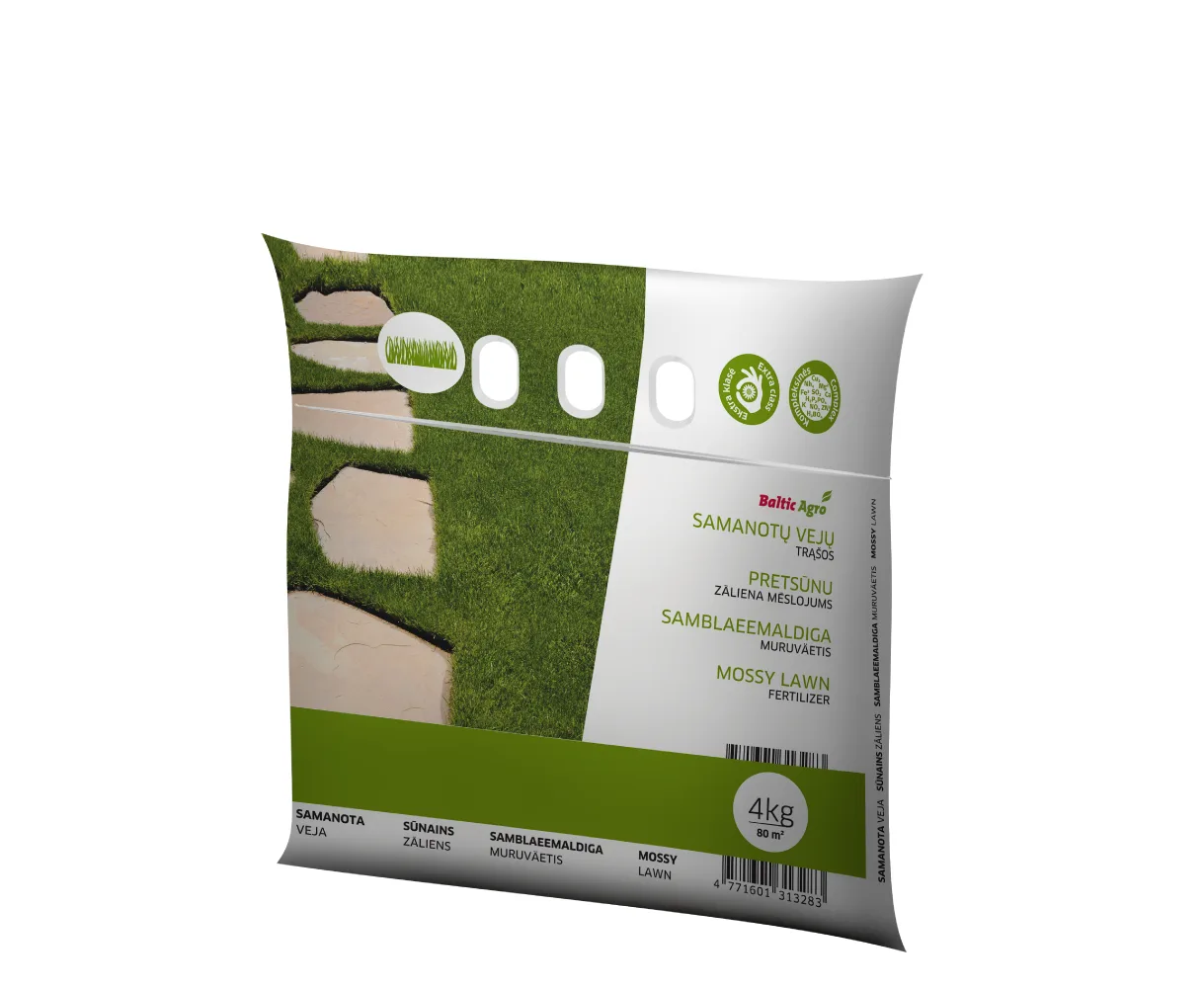 Samanotų vejų trąšos 4kg