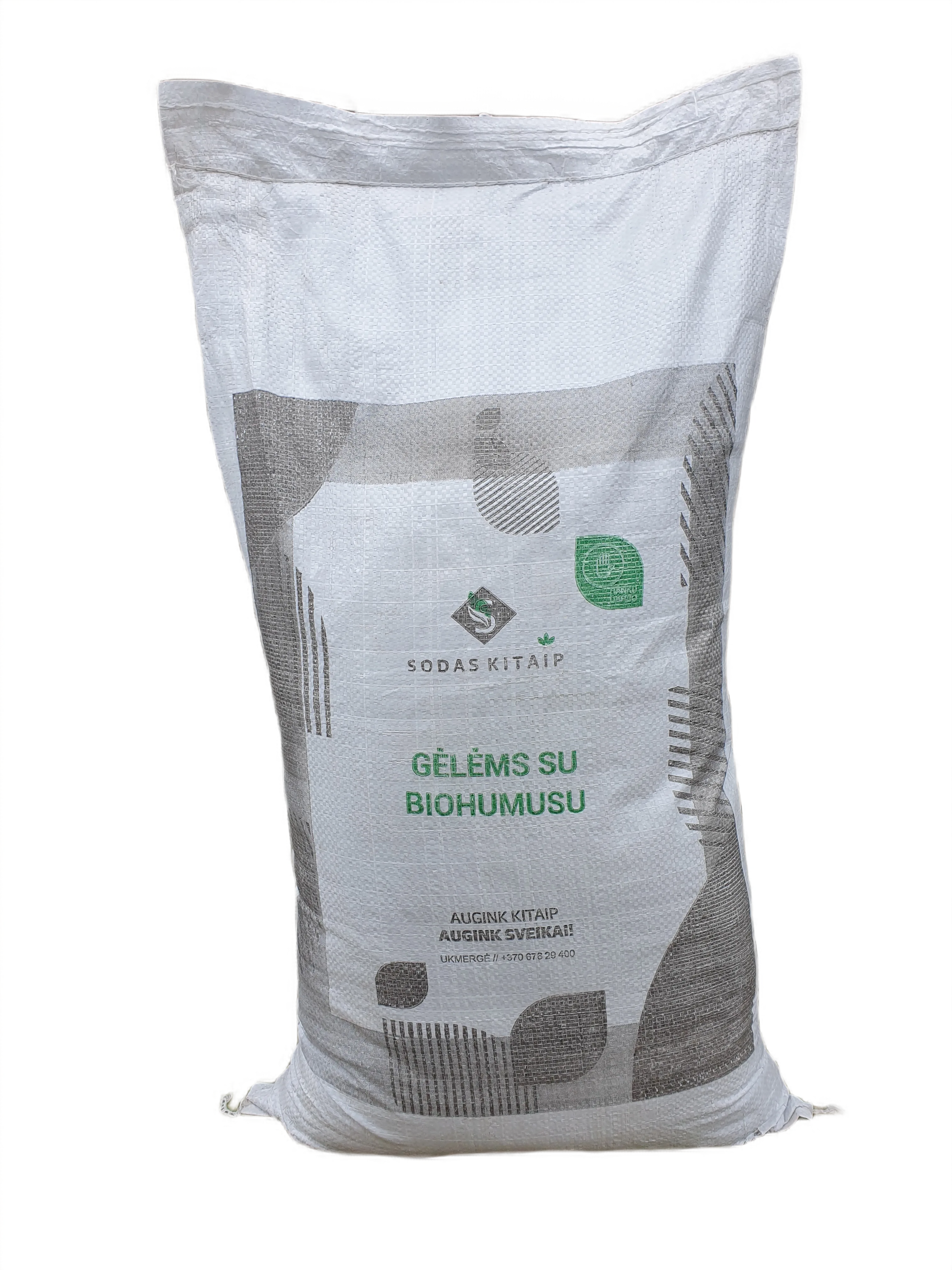 GĖLĖMS SU BIOHUMUSU