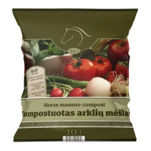 KOMPOSTUOTAS ARKLIŲ MĖŠLAS 10 L