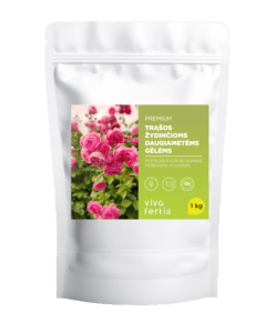 Granuliuotos trąšos žydinčioms daugiametėms gėlėms, 1 kg