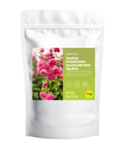 Granuliuotos trąšos žydinčioms daugiametėms gėlėms, 1 kg