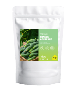 Granuliuotos trąšos agurkams, 1 kg