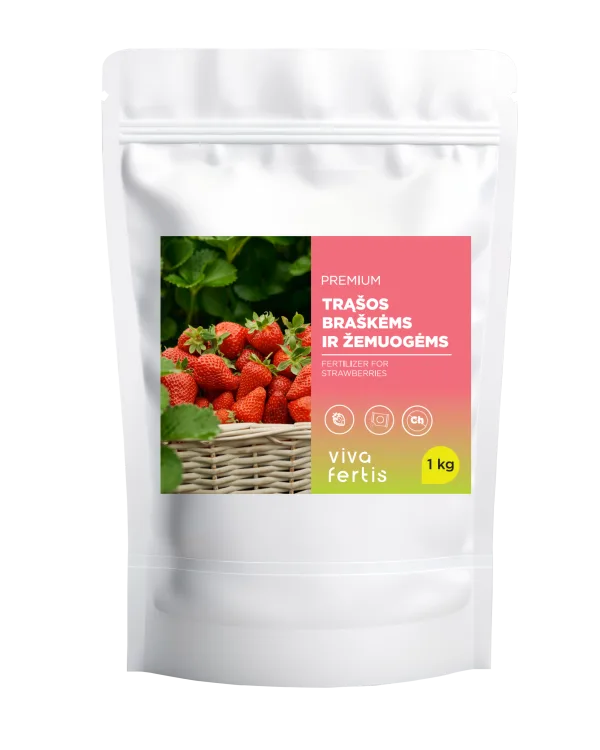 Granuliuotos trąšos braškėms