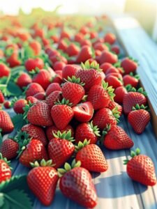 Granuliuotos trąšos braškėms ir žemuogėms