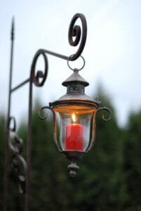 Pakabinamas žibintas  ,,Žalintas"