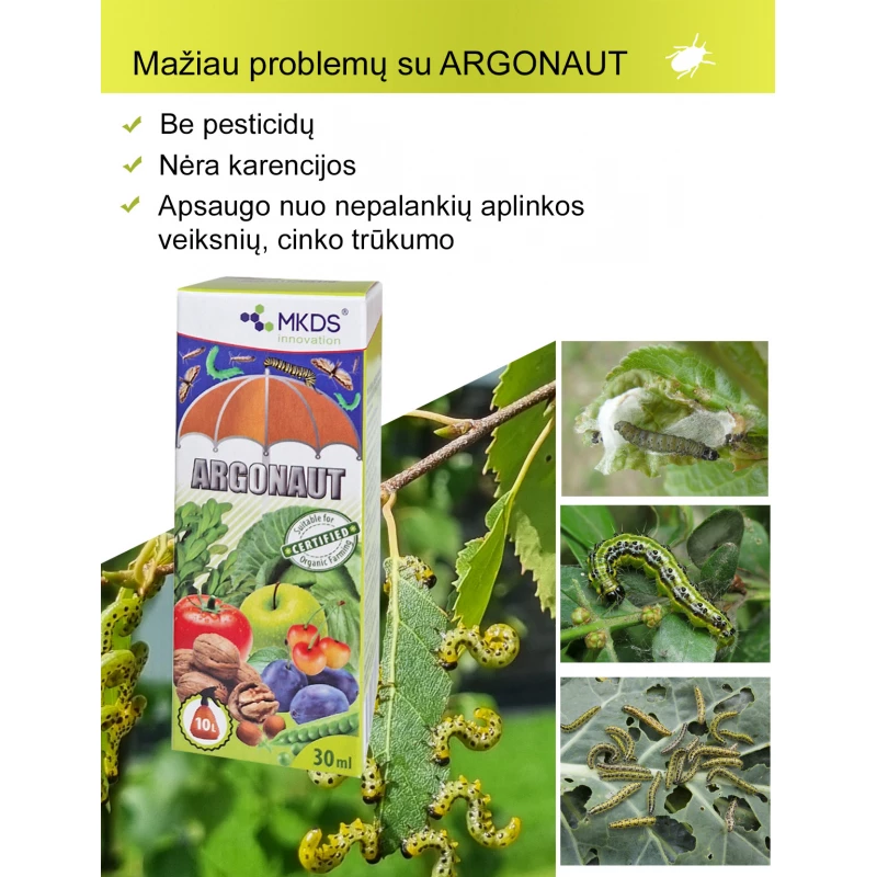 Argonaut, 30 ml (visiems augalams nuo kenkėjų) 2 Argonaut, 30 ml (visiems augalams nuo kenkėjų) - Image 2