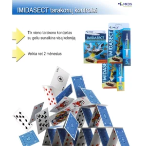 Imidasect 10 g, gelinis insekticidas TARAKONAMS naikinti
