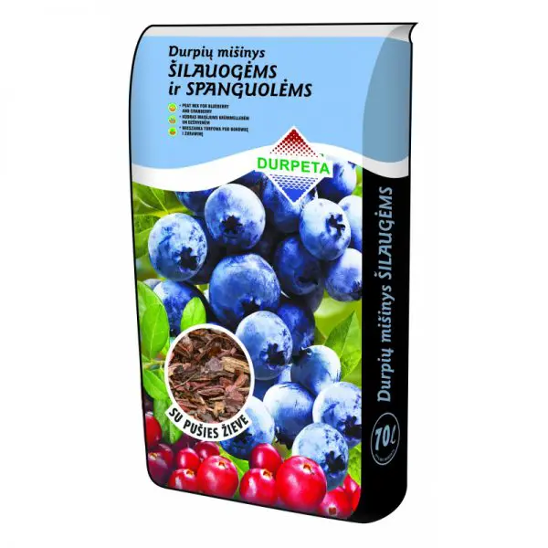 Substratas šilauogėms ir spanguolėms 70 L 1 Substratas šilauogėms ir spanguolėms